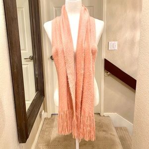 Gorgeous soft pink scarf